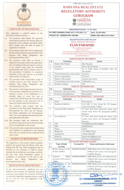 Estatex certificate