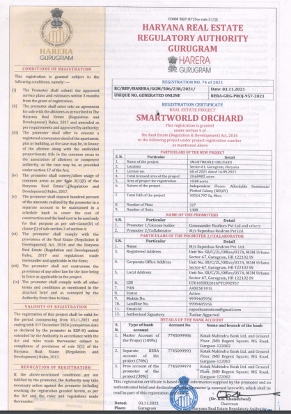 Estatex certificate