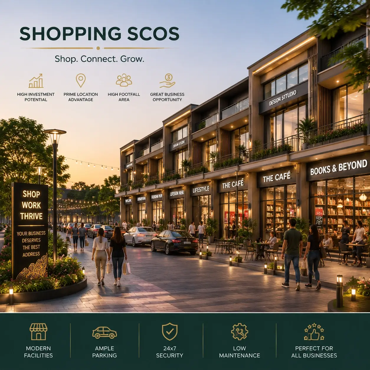 Commercial SCO spaces