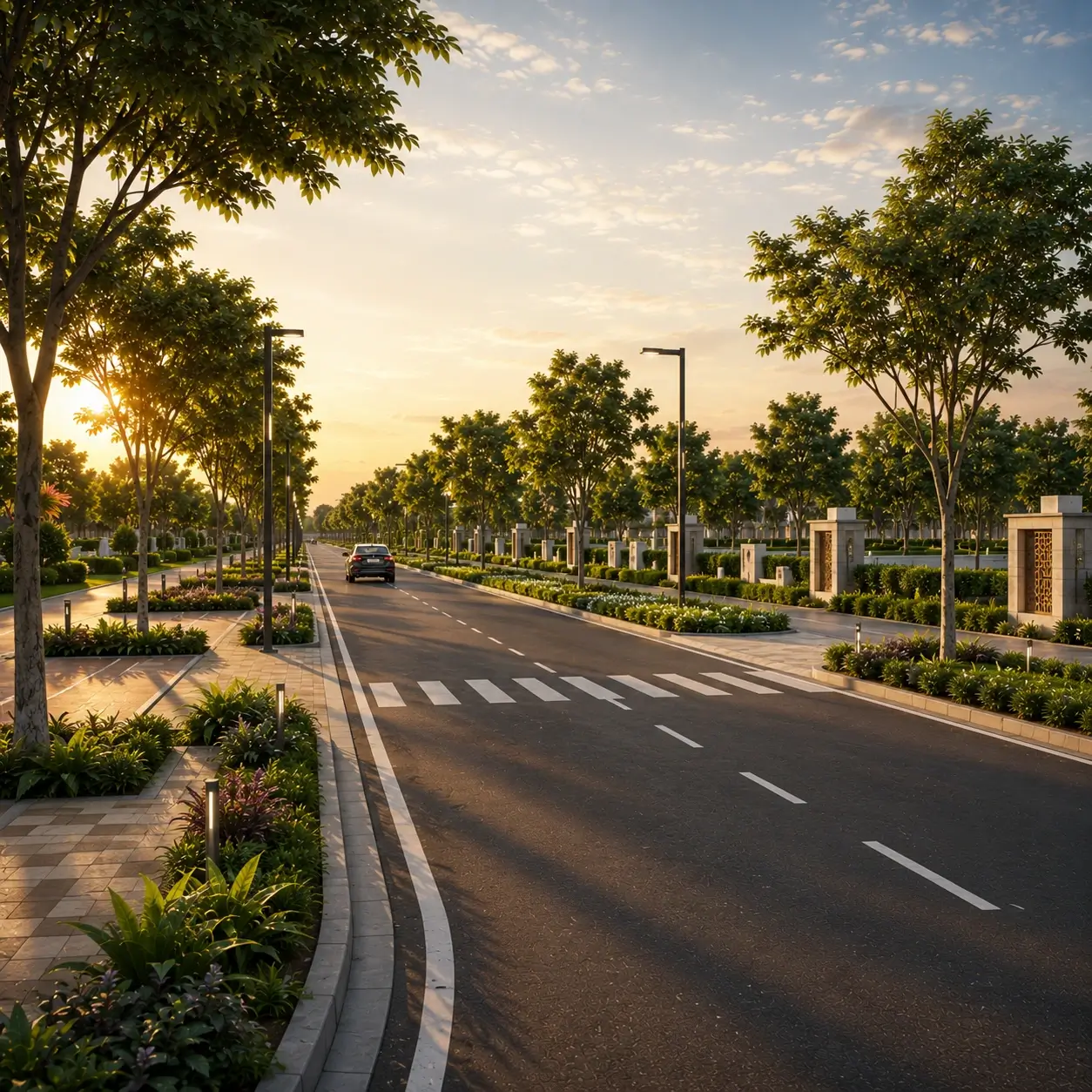 Internal roads