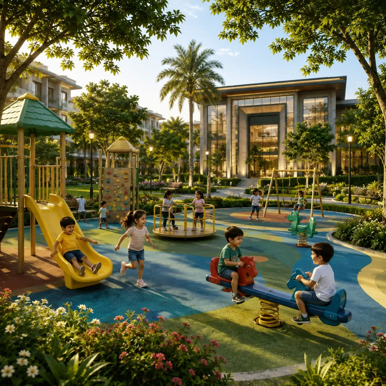 Kids play zone